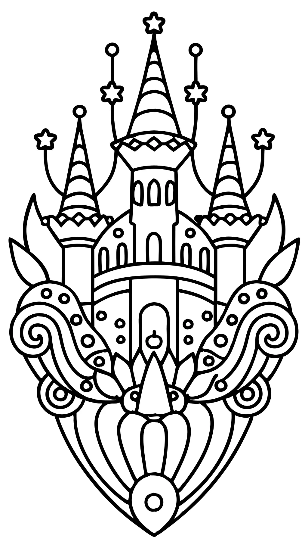 white coloring pages